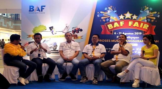 Talkshow BAF FAIR 2019 bersama jajaran managemen BAF (Foto: Yusuf)
