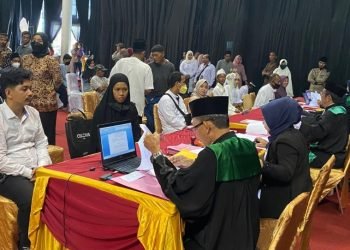 Sidang Istbat Nikah Terpadu bersama PA dan Kemenag Kota Balikpapan (Dok. Humas Pemkot Balikpapan)