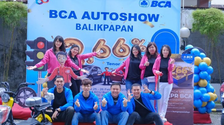 BCA Auto Show 2023 di Kantor Cabang Utama BCA, Jalan Jenderal Sudirman (FOTO: Bepis/portalbalikpapan)