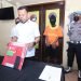 Tersangka berinisial ML diamankan beserta barang bukti sabu, FOTO: Polisi Balikpapan (dot) com