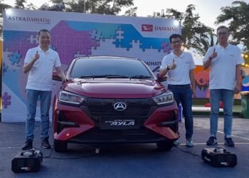 Daihatsu New Ayla resmi hadir di kota Balikpapan (FOTO: mhd/pb)