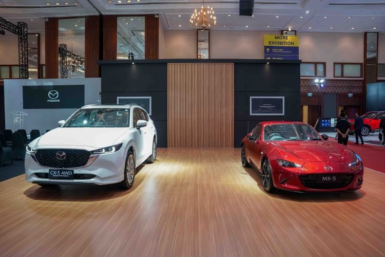 Produk unggulan Mazda pada gelaran GAIKINDO Jakarta Auto Week 2023 (doc. Mazda Indonesia)