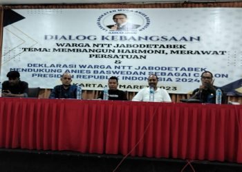 Warga Diaspora NTT deklarasi Anies Baswedan sebagai calon Presiden Republik Indonesia 2024 (doc. Istimewa)