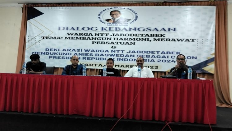 Warga Diaspora NTT deklarasi Anies Baswedan sebagai calon Presiden Republik Indonesia 2024 (doc. Istimewa)