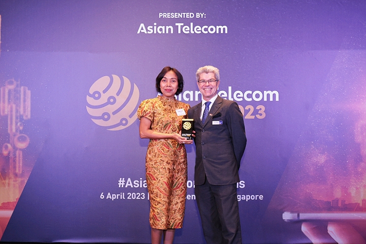 Indosat Raih Asian Telecom Awards 2023