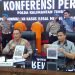 Konferensi pers penangkapan dua tersangka tambang ilegal di wilayah Kutai Kartanegara (FOTO: mhd/pb)