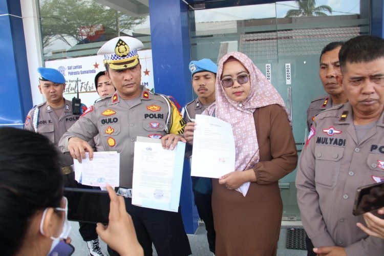 Permintaan maaf dari pembuat video mengajari anak menyetir mobil (doc. Humas Polda)