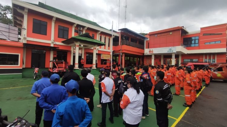 Apel gelar pasukan dan sarana Basarnas Balikpapan, Jumat (14/4/2023). (Doc. Basarnas Balikpapan)