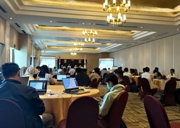 Rakor soal penanganan sampah di Kaltim. (PB/ Gopek)