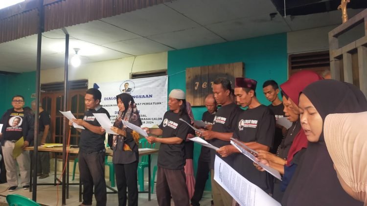 Deklarasi Laskar Aman Tegal Jawa Tengah, dukung Anies Baswedan sebagai calon Presiden Republik Indonesia (doc. Laskar Aman)