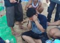 Korban sengatan ubur-ubur di Pantai Manggar mengalami gatal luar biasa dan dilarikan ke puskesmas terdekat, Kamis (27/4/2023). (FOTO: Istimewa)