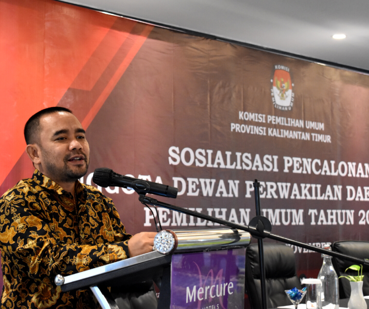Ketua KPU Kaltim, Rudiansyah, SE. (FOTO: PB)