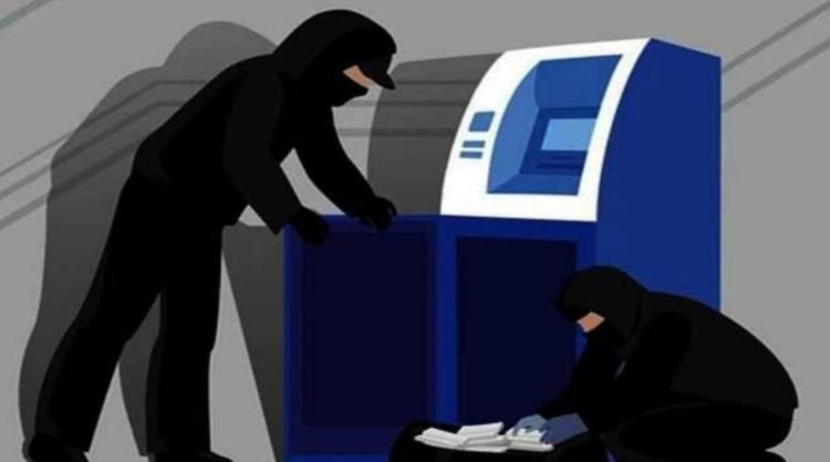 Ilustrasi pembobolan mesin Anjungan Tunai Mandiri atau ATM (FOTO: Istimewa)