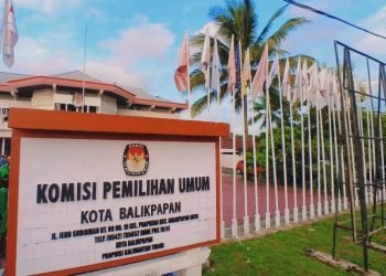 Kantor KPU Balikpapan. (PB/ Gopek)