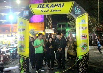 Peresmian Bekapai Food Space Balikpapan (doc. Diskominfo)
