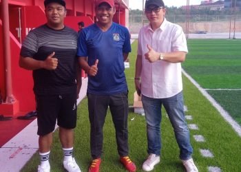 Mantan Manager Persiba Eddy Tarmo (kanan) resmi bergabung ke INSECTA FC  (doc. ABC/PB)