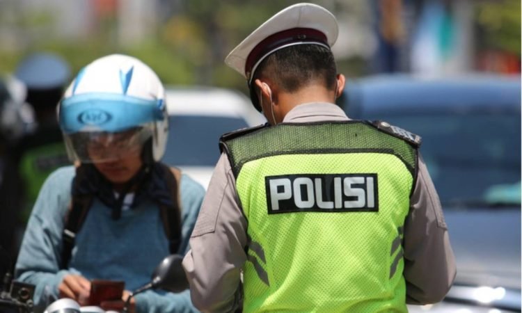 Ilustrasi razia kendaraan bermotor oleh Kepolisian Republik Indonesia (doc. Istimewa)
