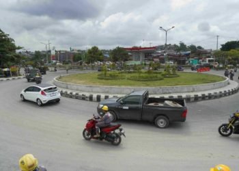 Bundaran Karang Anyar Balikpapan. (dok)