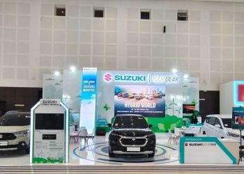 Booth Suzuki di GIIAS Surabaya 2023. (FOTO: PR)