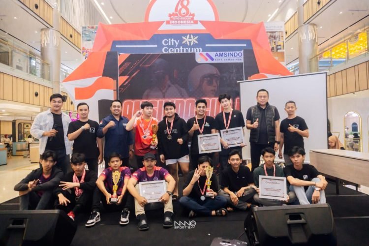 Peserta turnamen PUBG AMSINDO CUP 1 di Samarinda (doc. Istimewa)