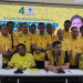 Rudi Mas'ud dan Tim pemenangan Golkar. (RM)