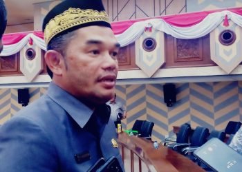 Ketua Parlemen Kaltim, Hasanuddin Mas'ud. (PB)