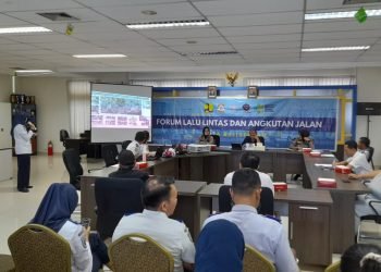 Forum Lalulintas Angkutan Jalan untuk membahas sejumlah permasalahan lalulintas di Balikpapan. (FOTO: MHD/PortalBalikpapan)