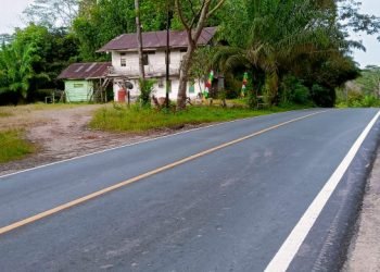 Jalan baru di Kaltim. (dok. Pemprov)