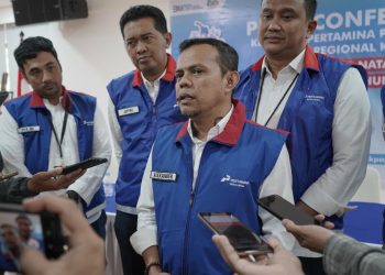 Executive General Manager (EGM) PT. Pertamina Patra Niaga Regional Kalimantan, Alexander Susilo. (Photo: Muhammad/PortalBalikpapan)