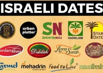 JANGAN DIBELI: Produk kurma yang diexport oleh Israel (doc. Istimewa)