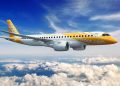 •	Pesawat Embraer E190-E2 pertama diperkirakan akan dikirimkan pada April 2024, dengan penerbangan perdana ke Krabi yang direncanakan pada 7 Mei 2024. (Doc. Scoot)