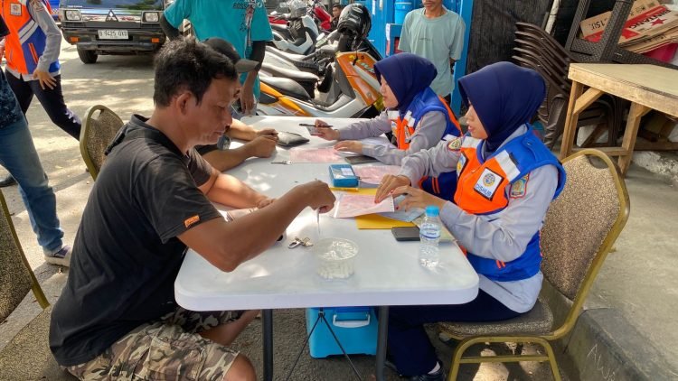Sebanyak 84 Kendaraan Tidak Memenuhi Syarat Kelayakan Jalan Terjaring Razia. (FOTO: MHD/PortalBalikpapan)
