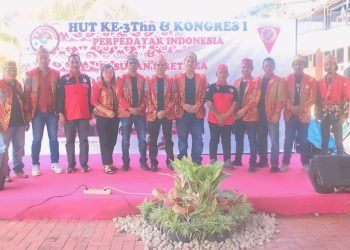 Jajaran pengurus Perpedayak Indonesia saat Kongres 1 di Hotel Town House BDI. (Doc. Istimewa)