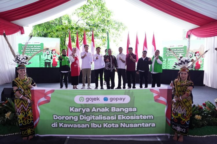 Peresmian GoJek di kawasan Ibu Kota Negara (IKN) Nusantara. (Doc. Ist)