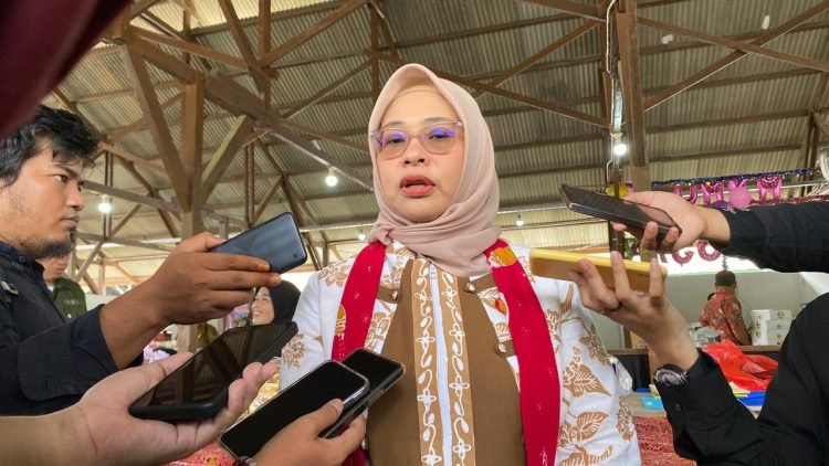 Deputi Lingkungan Hidup dan Sumber Daya Alam Otorita IKN, Myrna Asnawati Safitri. (FOTO: Muhammad/PortalBalikpapan)