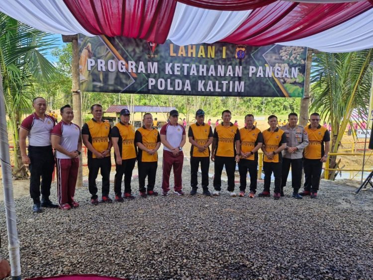 Kapolda Kaltim resmikan lahan pertanian dan peternakan di Mako Brimob Balikpapan. (FOTO: MHD/PB)