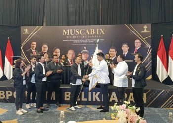 Adam Dustin Bhakti Terpilih Aklamasi Sebagai Ketua BPC HIPMI Balikpapan periode 2024-2027. (FOTO: MHD/PB)