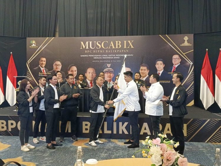 Adam Dustin Bhakti Terpilih Aklamasi Sebagai Ketua BPC HIPMI Balikpapan periode 2024-2027. (FOTO: MHD/PB)