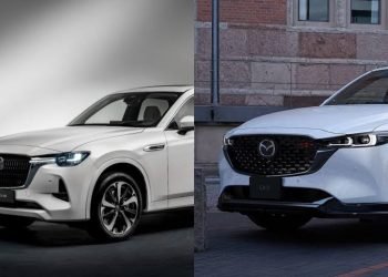 Mazda CX-5 dan CX-60. (Istimewa)