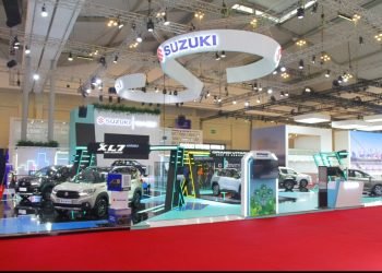 Unit Suzuki di Booth Gaikindo Indonesia International Auto Show (GIIAS) Juli 2024. (Doc. Suzuki)