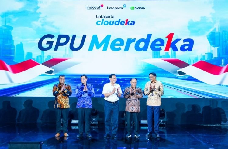 Lintasarta meluncurkan produk baru Lintasarta, GPU Merdeka pada Rabu (21/8) di Hotel Kempinski, Jakarta. (doc Lintasarta/IOH)