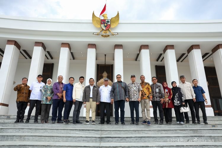 Kunjungan kerja pertama Komisi III DPR RI di Ibu Kota Nusantara. (doc. Humas Otorita IKN)