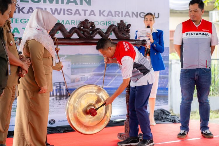 Peresmian Desa Energi oleh PT Pertamina Trans Kontinental untuk mendukung ketahanan pangan. (doc. Humas PTK)