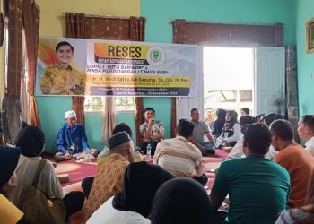 Reses Anggota DPRD Kaltim, Andi Satya.