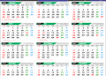 Kalender tahun 2025. (doc. Istimewa)
