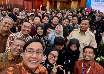 Menteri Keungan Sri Mulyani beserta jajaran di rapat Tutup Kas APBN 2024 dan launching Core Tax di Kementerian Keuangan. (doc. Instagram @smindrawati)