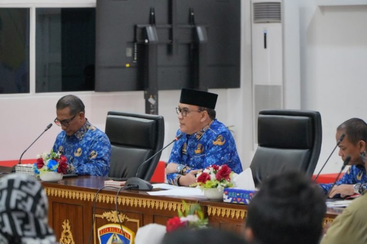 Pemkot Balikpapan Lakukan Koordinasi Dengan Pengembang Perumahan Terkait Penanganan Banjir. (Dok. Diskominfo)