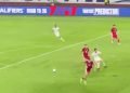 Tangkapan layar pertandingan Timnas melawan Bahrain. (Doc. Istimewa)