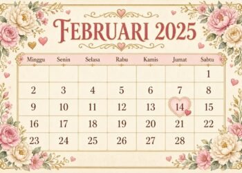 Ilustrasi Kalender (AI)