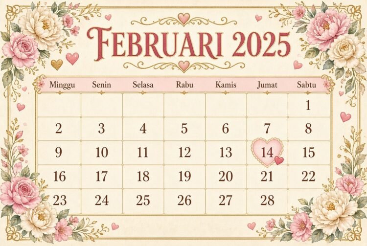 Ilustrasi Kalender (AI)